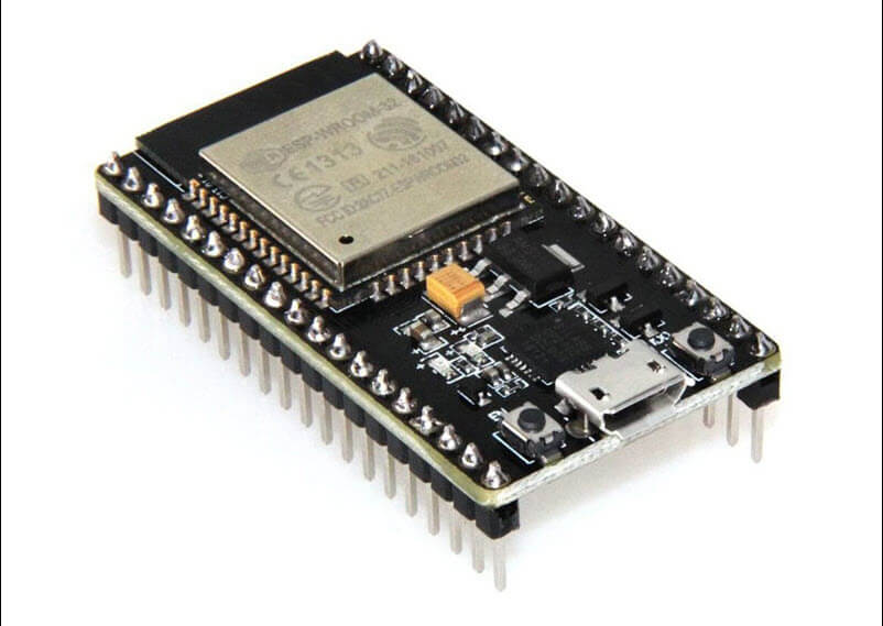 NodeMCU ESP-32S ESP32 development board showing top side without any visible pinout.