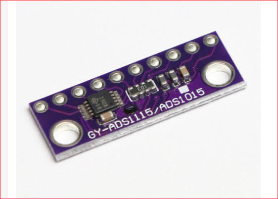 Picture of a generic ADS1115 ADC module that is widely available on online shopping stores