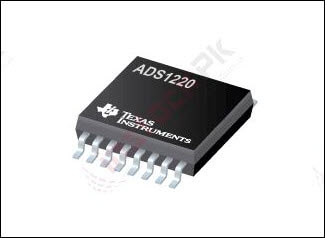 Screenshot of an ADS1220 ADC integrated chip which is used by ADS1220 DAC modules for Arduino