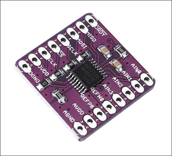 Screenshot of a CJMCU ADS1220 ADC module that is very cheap and widely available