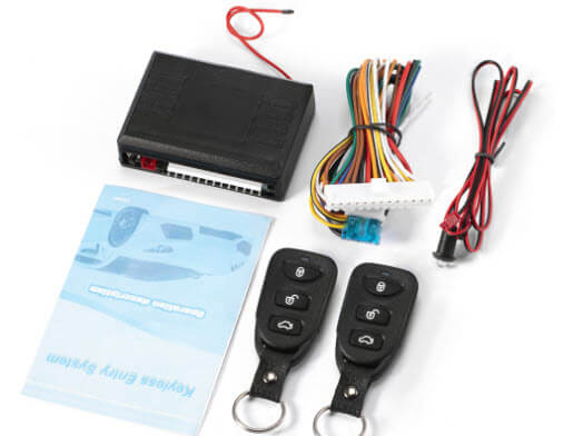 Picture of the keyless entry system or central locking system that is used to replace a defective key fob for six dollars